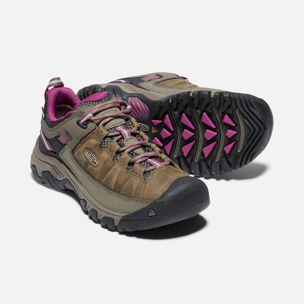 Keen Outdoor Ayakkabı Kadın Kahverengi - Targhee Iii Waterproof - Türkiye QNFV68570